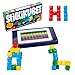 KOMARC GAMES StickiKubes 36 Non-Toxic Silicone Stacking Cubes in 4 Colors, Stickable to Almost Everything, No Residue, Creative Construction Toy with Display Easel (1 Pack)