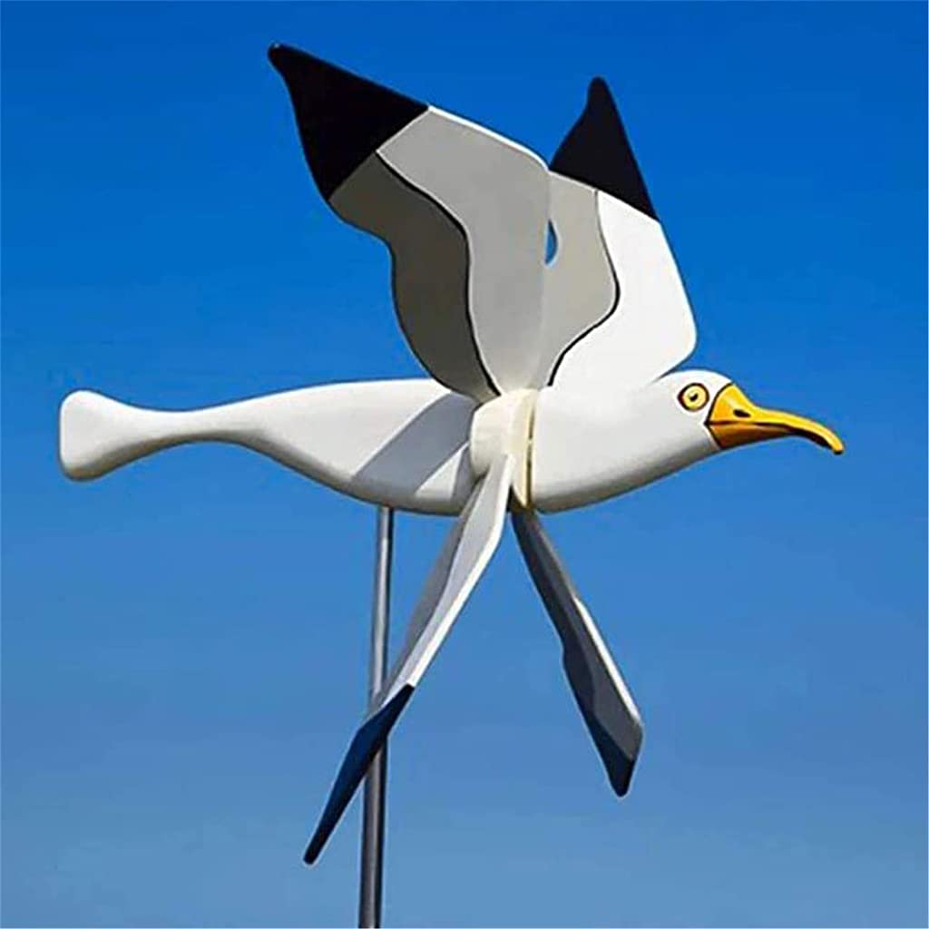 Série Asuka Mouettes Whirligig Moulin à Vent Piquet de Jardin Oiseau Volant Moulin à Vent