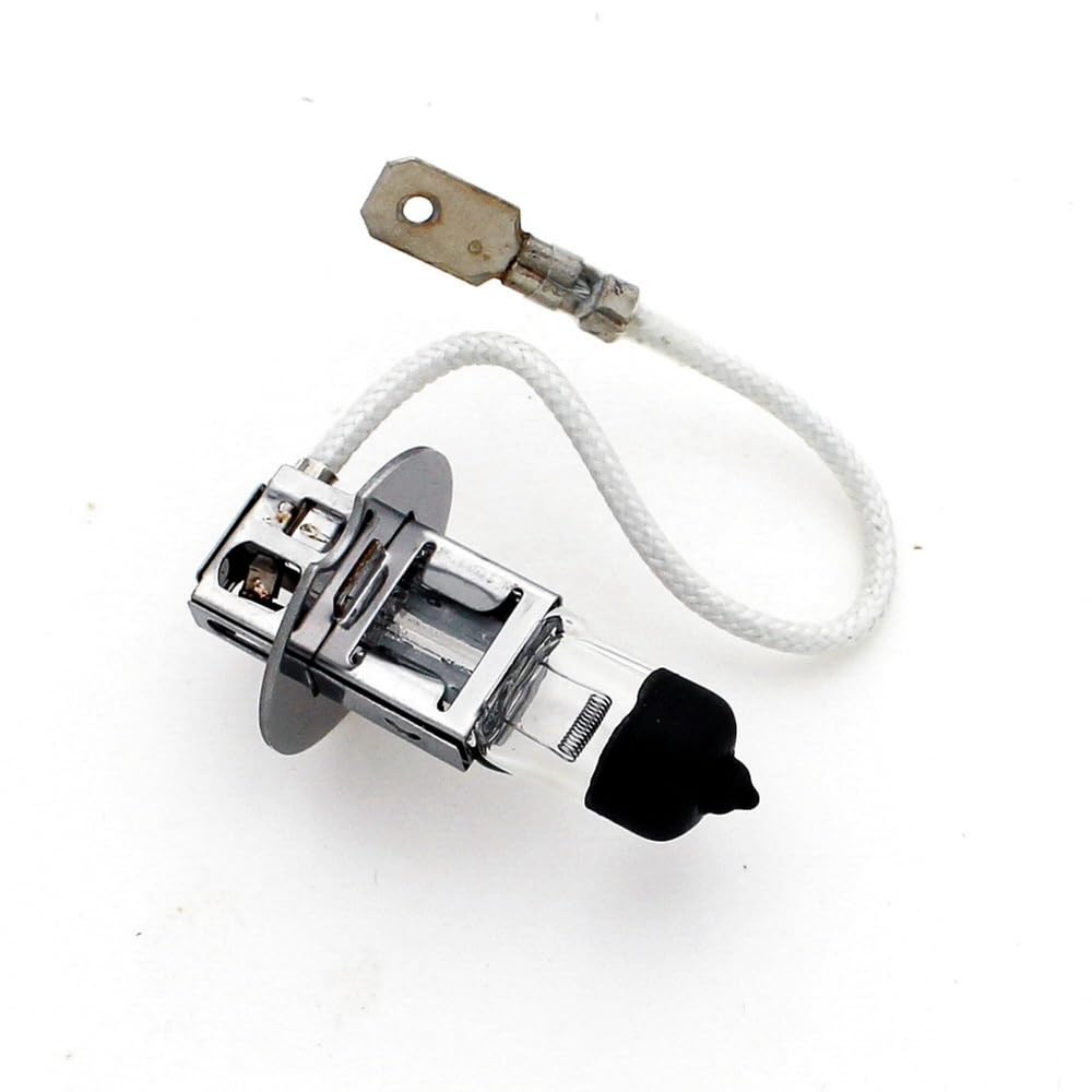 12V 55W Halogenlampe JA12V-55WD PK22S Schwarz beschichtete Oberseite Dentalleuchte(2 pieces)