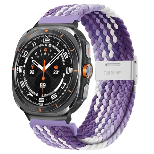 Correa trenzada Galaxy Watch Ultra 47mm elástica y transpirable sin hebilla
