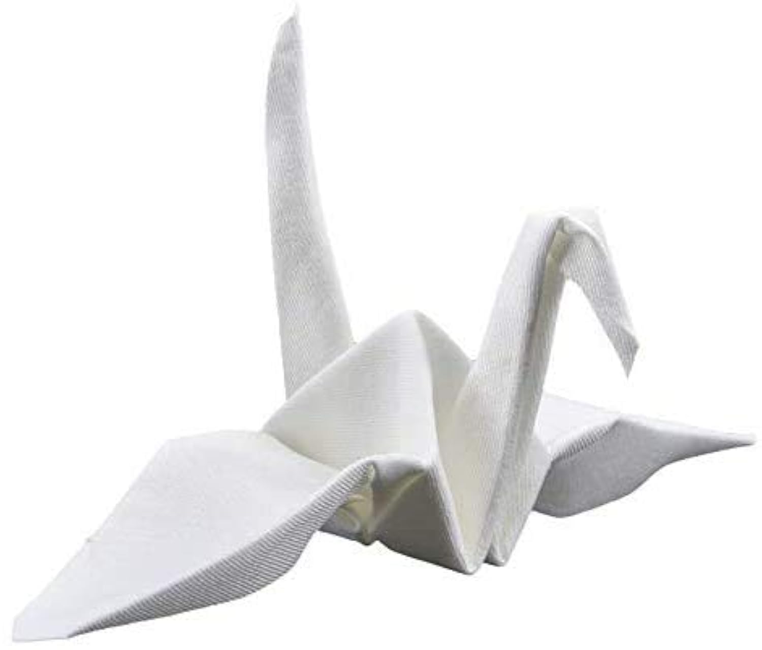 SUMAG Origamagic Magic Trick - Magic Origami Paper - Scarves to Paper Crane Trick for Magician (White)