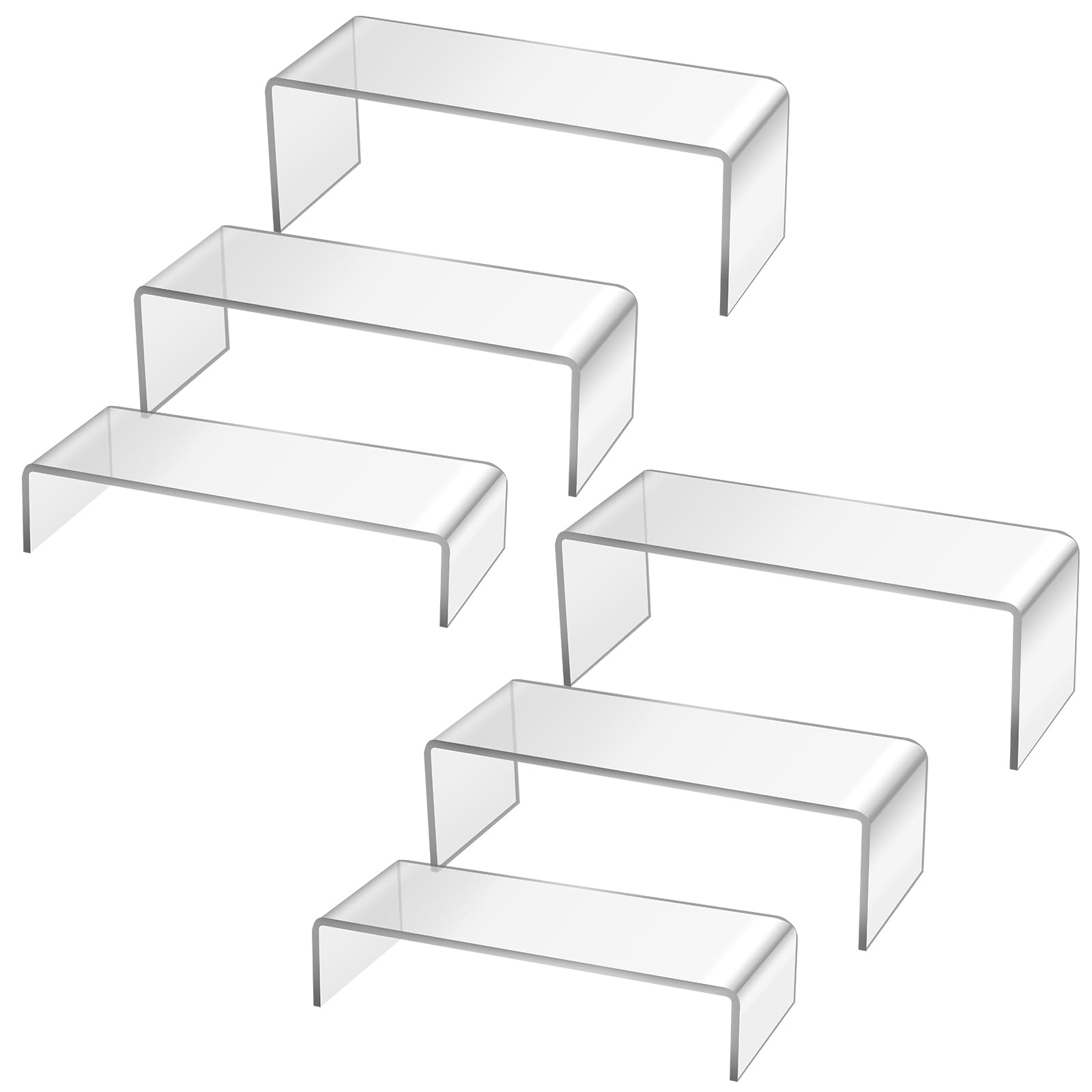Supports transparents en acrylique pour organiser vos collections et parfums