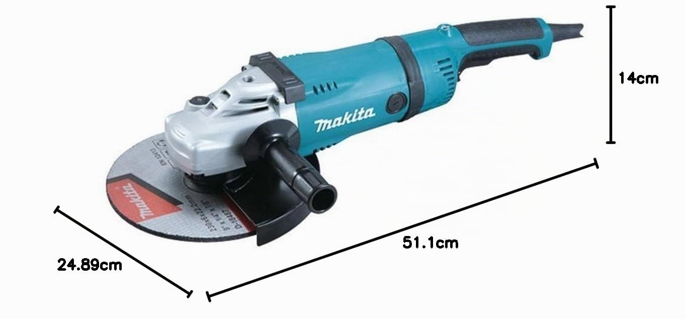 Makita GA9040R - Amoladora 230 mm 2600W 6600 rpm 6.9 kg sar