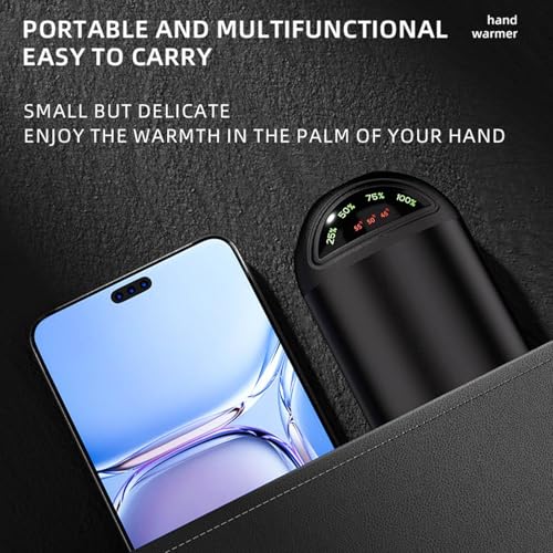 Chauffe-mains électronique anti-panne de batterie avec lampe intégrée - 6