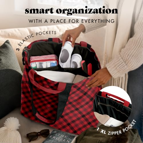 Image of Fit & Fresh All The Things XL Beach Bag for Women, Oversized Travel Tote
