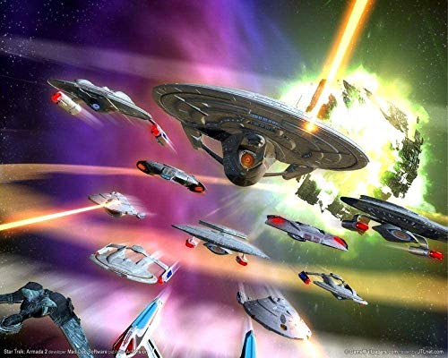 okuya Colección Jigsaw Puzzle - Amplio color (1000 piezas) Star Trek Retreating Battleship Group -...