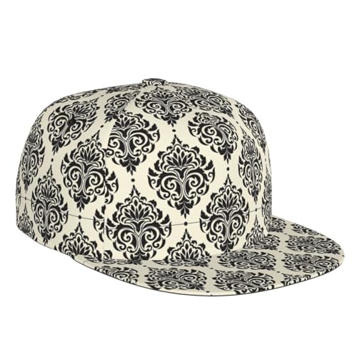 Casquette de baseball créative avec imprimé poulet, casquette de baseball réglable pour homme et femme, casquette de baseball tendance à bord plat, Éléphants d'Asie, taille unique
