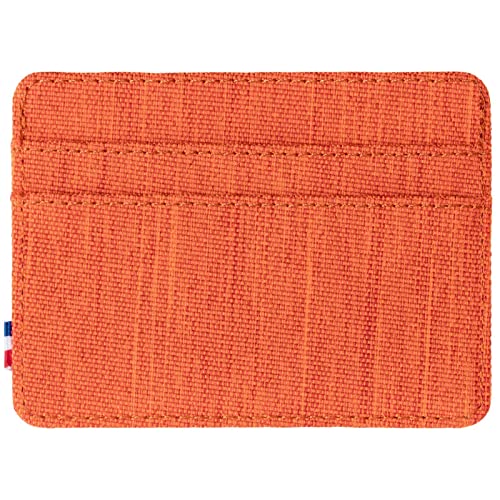 Qbool Mens Front Pocket Wallet Slim Minimalist with RFID Blocking Cash Slot Credit Card Holder (Z-Nacarat)