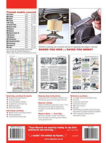 Amazon.com: Haynes Repair Manuals: Triumph