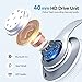 Headphones Wireless Bluetooth,60 Hours Playtime Foldable Lightweight Bluetooth Headphones Wireless Over Ear Wired Hi-Fi Stereo with 6 EQ Modes, Deep Bass Adjustable Headset with Mic, FM, TF for Adults