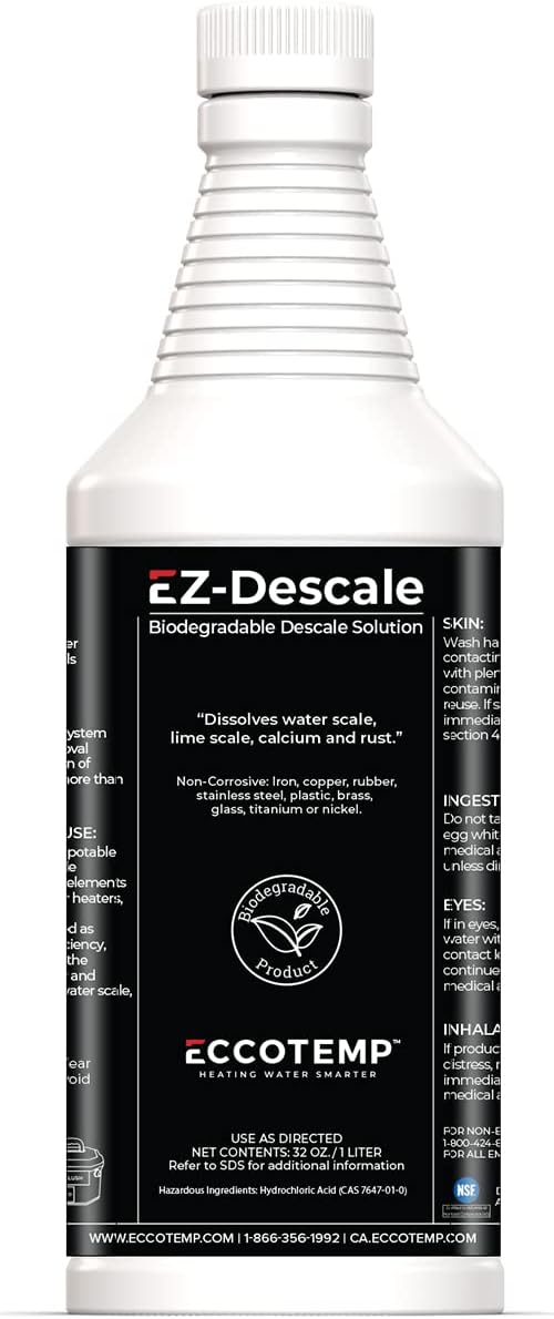 EZ-Flush Kit Descaling Solution, 32 oz.