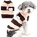 Zunea Dog Sweater Coat for Small Dogs Girl Boy Fuzzy Fleece Winter Jacket Coat with D-Ring Soft Warm Pullover Vest Puppy Clothes Cold Weather Pet Cat Chihuahua Doggie Apparel Wine XXL