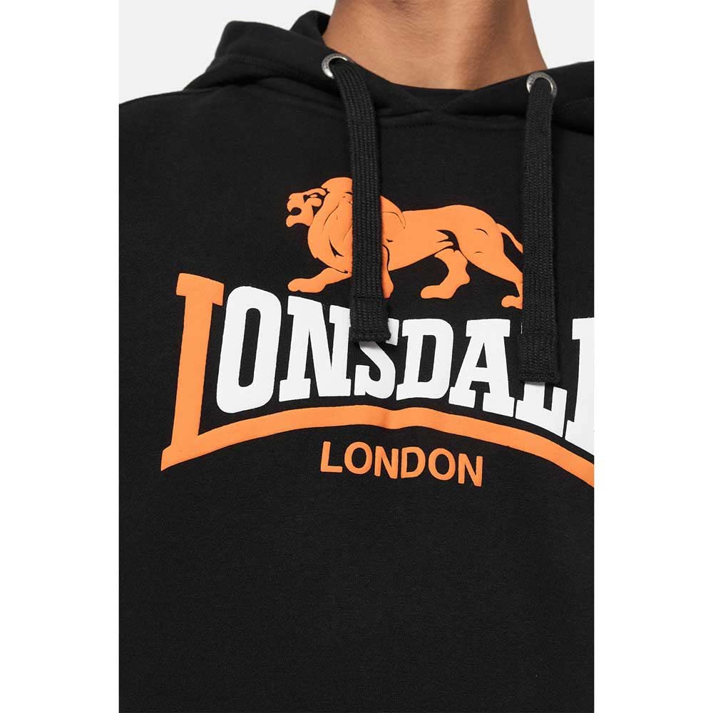 Lonsdale Herren Kapuzensweatjacke mit Reißverschluss schmale Passform RINSEY