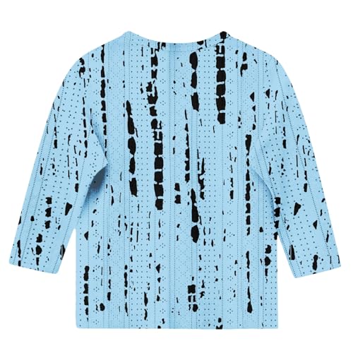 Cute Tops for Teen Girls Trendy 3/4 Sleeve Round Neck Graphic Blouses Oversized Half Sleeve Tops Summer Kids Clothes3