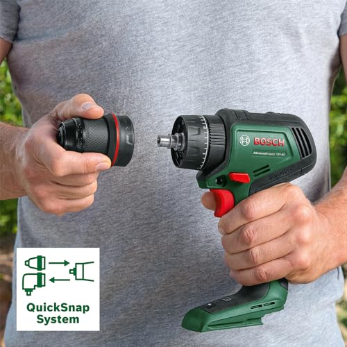 Perceuse visseuse sans fil Bosch AdvancedDrill 18V 80 QuickSnap 06039E2004 - vue 5