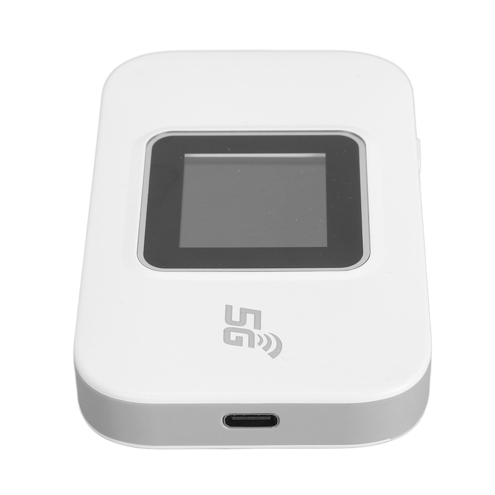 Fockety Hotspot WiFi Mobile 4G LTE, Router Wireless WiFi Portatile Ad Alta velocità con Display LCD da 300 Mbps con Slot per Scheda SIM, Condivisione Alimentata Tramite USB Fino a 10