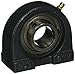 Hub City IndustriaLine 1001-01104 TPB250X1 Pillow Block Bearing, 1" ID, 2" Height, 4" Length, 4" Width, Metal