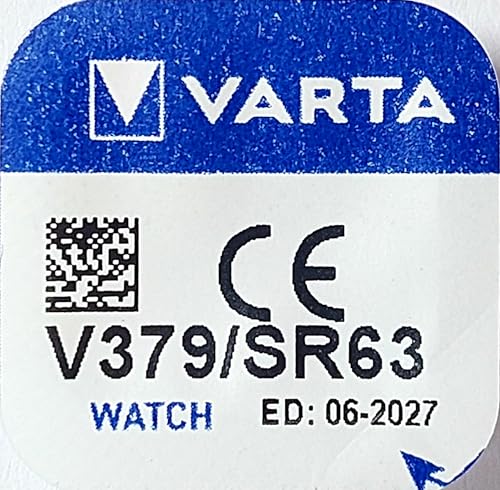 10 Batterie A Bottone AG0 SR521SW | Equivalenti LR521, SR521, AG521, S521E, 521A, SR63, GP379, V379, 379X, D379, 379L, 379LD Per Orologi E Piccoli Dispositivi - copertina