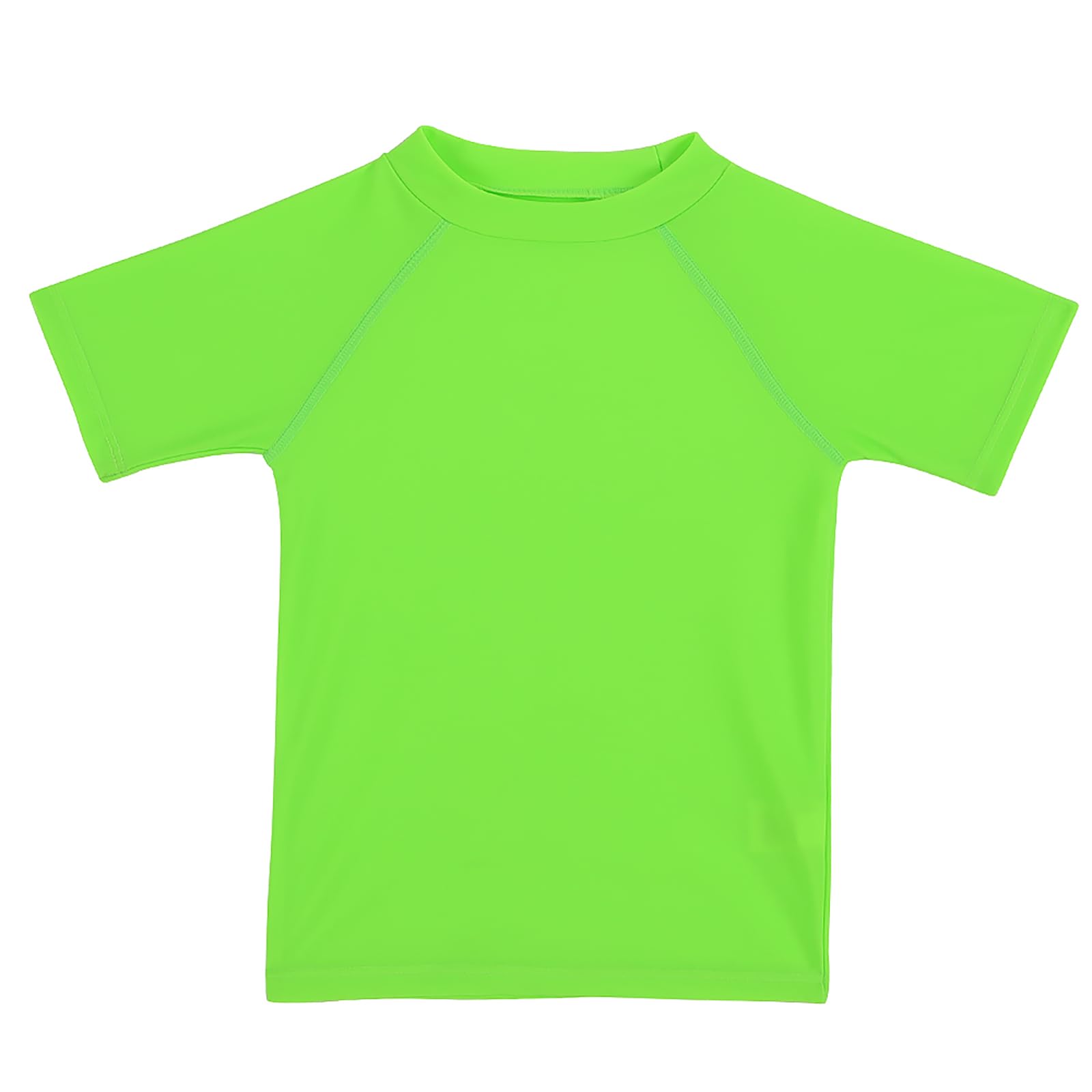 Boys Rash Guard Short Sleeve Toddler Kids Swim Shirt, Youth UPF 50+ Surfing/Sun Suit