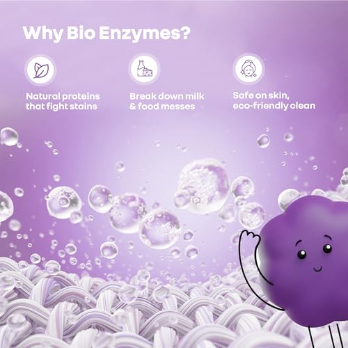 Image of R for Rabbit Hygocare 1000 ml Baby Laundry Liquid Detergent for Clothes Powered by Bio Enzyme Handwash & Machine Wash, Effective Stain Removal, Residue-Free Biodegradable