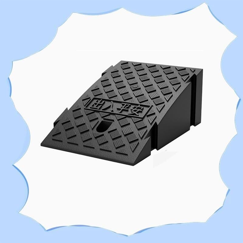 Rampa de umbral portátil para silla de ruedas, negro miniatura 1