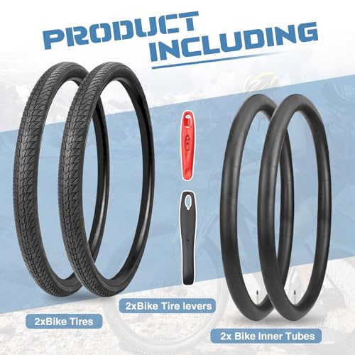 2 Pack 700x38c(40-622) Gravel Bike Tire Road Bike Tire City