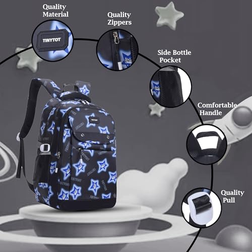 Image of Tinytot 30 Litre Waterproof School Backpack Bags for Women - Large 19 Inch Laptop Bag for Boys &Girls 12+ Years, College Bag for Girls and Boys, Men, Women - Ideal for Office, Travel, School, College