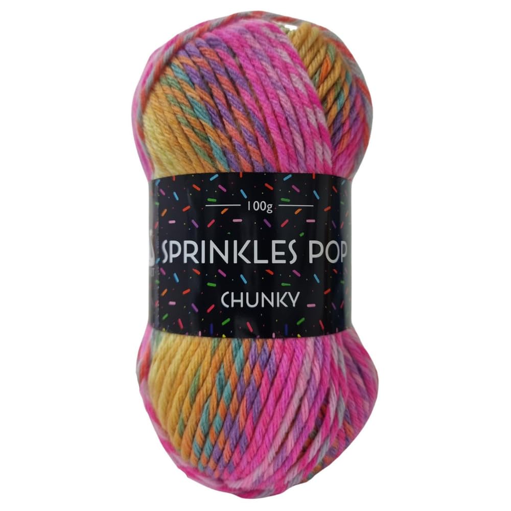 Cygnet Sprinkle Pop Chunky 100g (Sugar Crush 648)