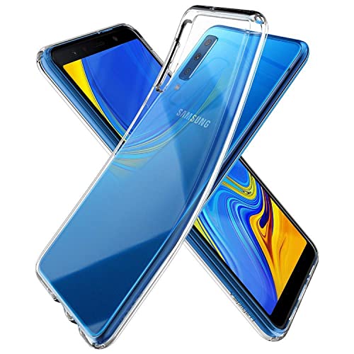 Image of Case Creation Brand - Mobile Cover for Samsung Galaxy A7 2018 (Soft & Flexible Back Case), Transparent