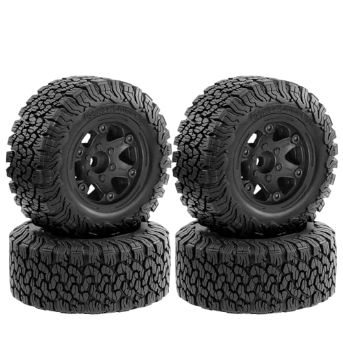 Pneus Mud Slingers MJX H12Y 1.9 Roues Plastique Métal MN-128 MN82S
