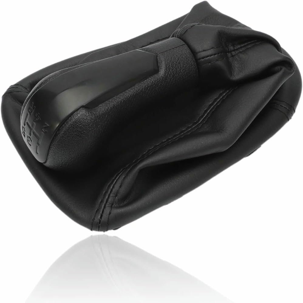 Gznbb Car Manual Gear Shift Knob Boot Cover Gaiter Lever Shifter Handle Stick, For Chevy For Spark 2011 2013 2014 2015 2016