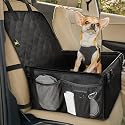 HELDENWERK® Hundeautositz extra stabil mit 5 Gurten Kratzfest & reißfest