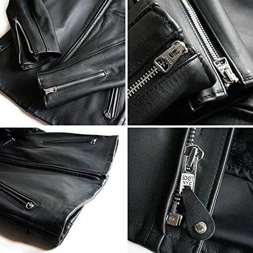 ショット] SCHOTT 641 スタンドカラーシングルライダース - 製品詳細