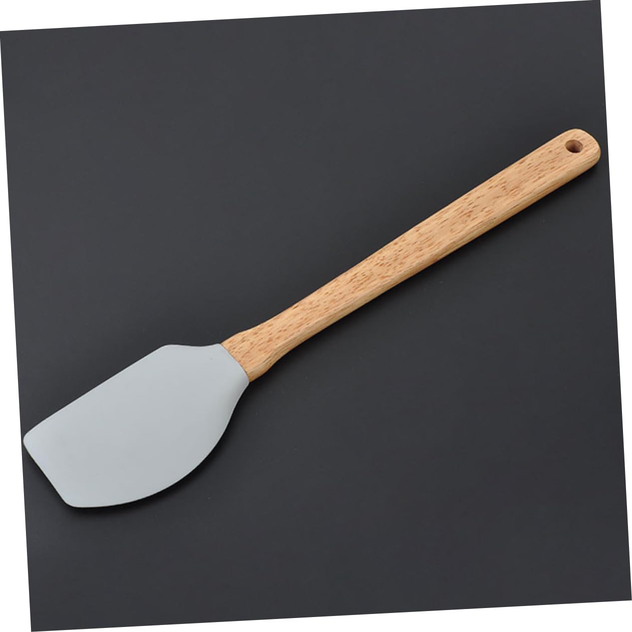 Gatuida 6 Stück Teiliges Silikon Kochutensilien Set mit Holzgriff Hitzebeständig Antihaftbeschichtet Flexibel Spatel und Schaber für Küche und Backen Leicht zu Reinigen Spülmaschinenfest
