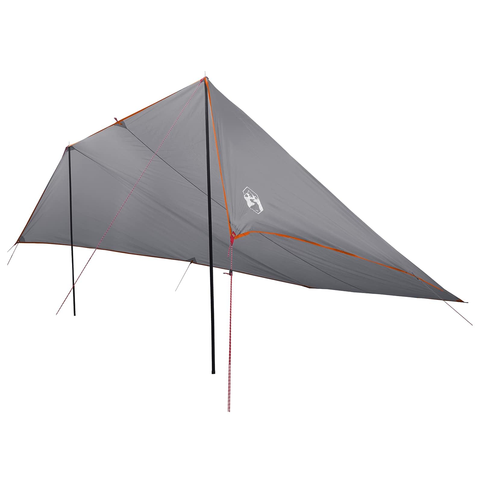 Fahrzeugmarkise Armeegrün Heckzelt für Auto und SUV, Vorzelt 518 x 580 x 215 cm aus Polyester und Stahl für Camping und Reisen, Flexibles Autozelt mit Zubehör