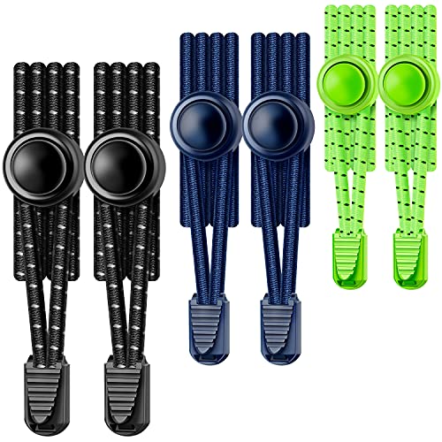 Image of UpUGo Elastic Shoe Laces, No Tie Shoe Laces Tieless for Kids, Adults, Elderly, One Size Fit All