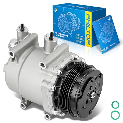 Image of PHILTOP CO11312Z Air Conditioner AC Compressor with Clutch for Honda Fit 2009-2012, 2013 1.5L