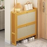 Gvqng De Pie Zapatero De Bambú,50 * 17 * 87cm