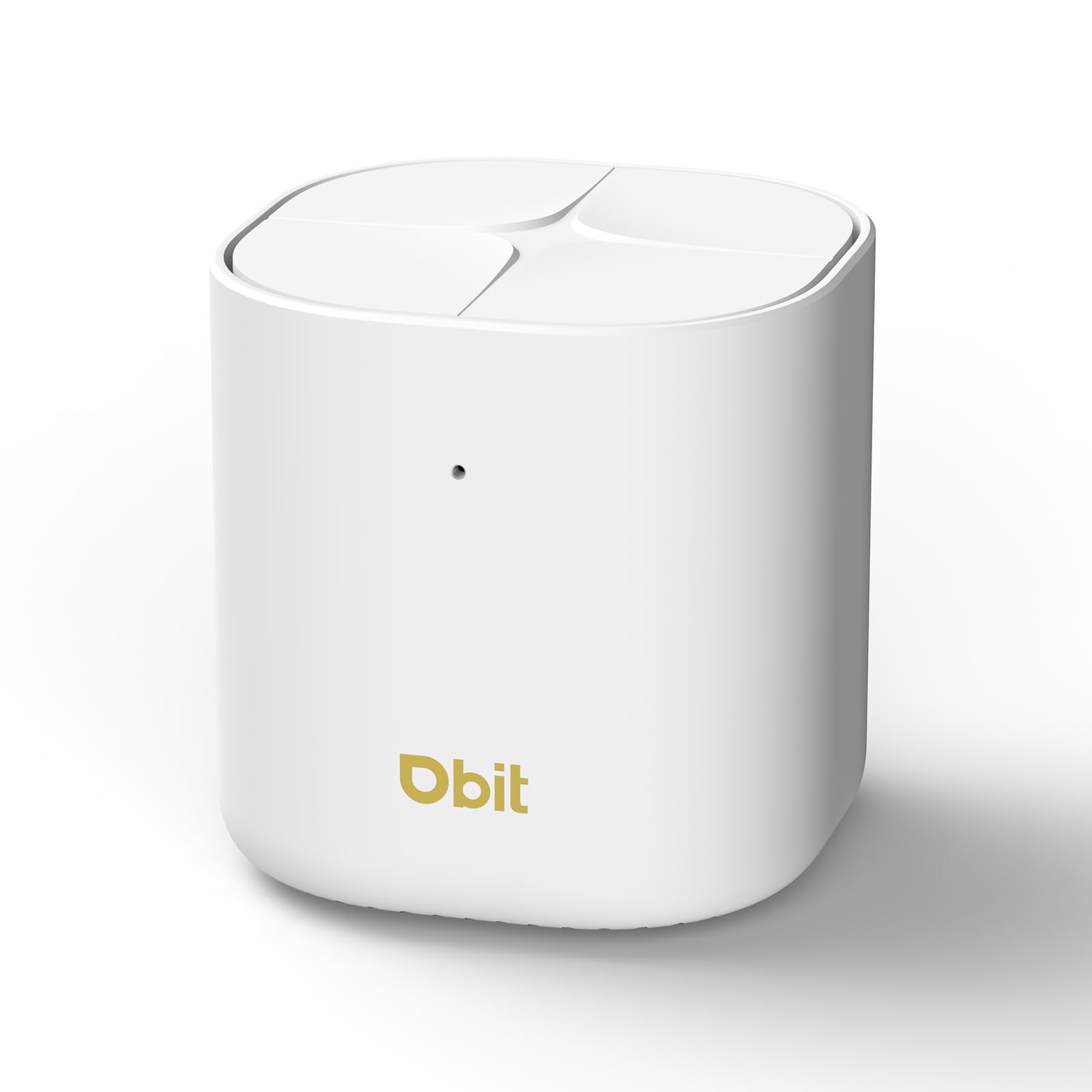 DBIT AX1800 Système Wi-Fi maillé WiFi 6 pour toute la maison, couverture double bande jusqu'à 2 000 m² et 150 appareils, remplace le routeur et l'extension sans fil, 2 ports Gigabit par unité