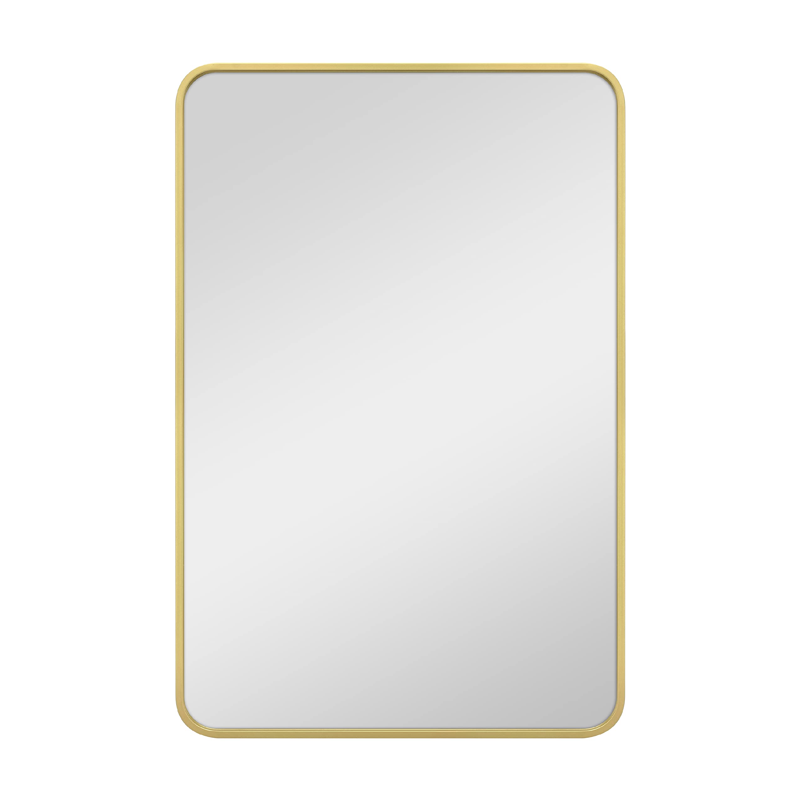 MCS Master &amp; Co. Metal Rectangle Mirror, 24x36, Brass