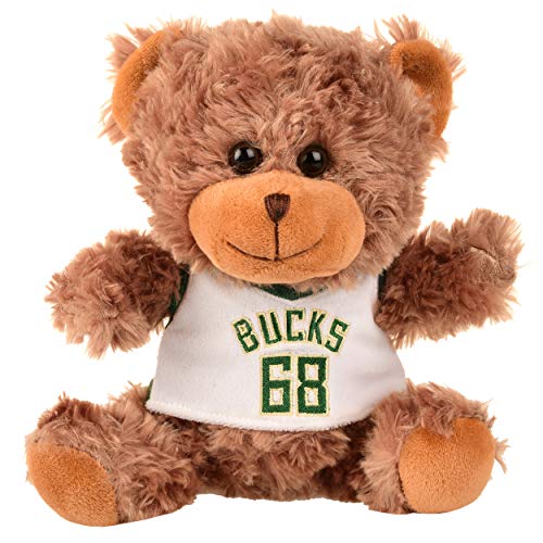 Regalo para fans de Milwaukee Bucks ropa deportiva en miniatura para oso de felpa
