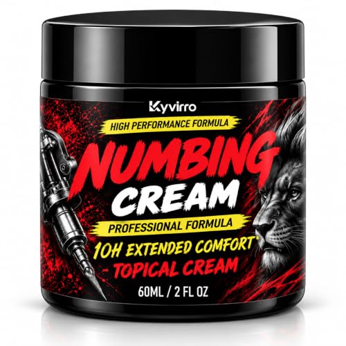 Tattoo Numbing Cream with 8% Menthol