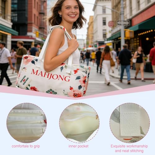 Mahjong Bag & Mahjong Tile Bag Set - Funda para accesorios miniatura 3
