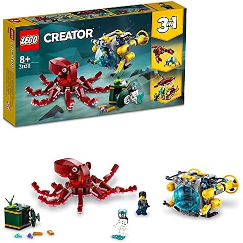 LEGO 31130 Creator 3 en 1 Misión del tesoro hundido Cover