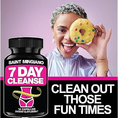 7 Day Cleanse Program Detox - with - Mens Prostate Support