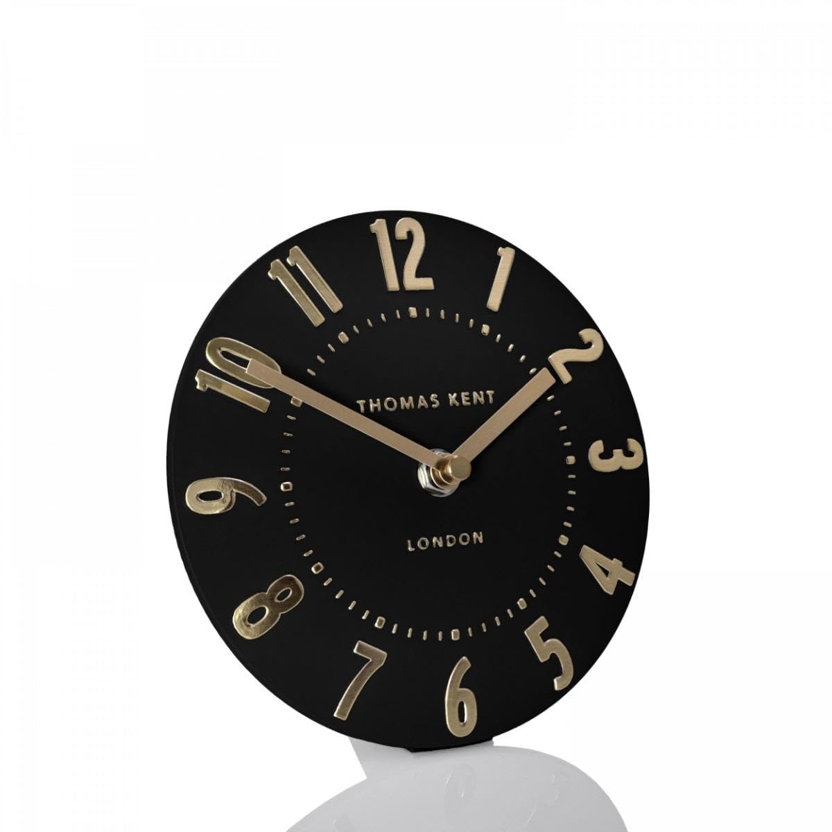 Thomas Kent London Mulberry Noir Small Mantel Clock - Image 4