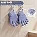 Exfoliating Dual Texture Bath Gloves for Shower Spa Massage and Body Scrubs, Dead Skin Cell Remover, body scrubber with Hanging Loop