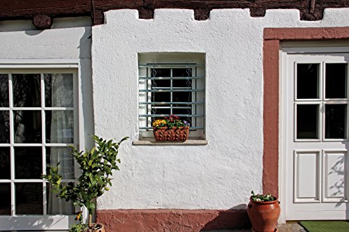 Alberts 563622 Griglia per finestre, Acciaio, 450
