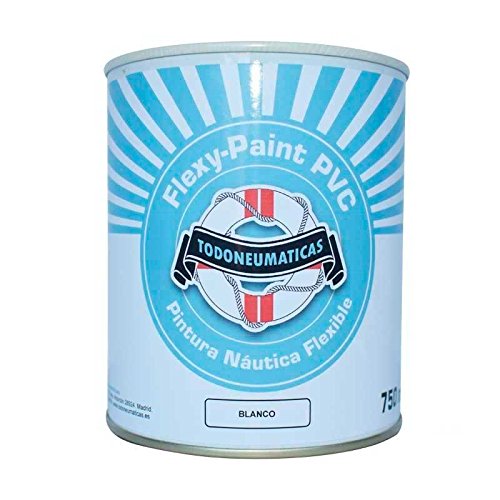 Todoneumaticas Pintura Náutica Flexible para PVC Flexy-Paint 750ml (Blanco)