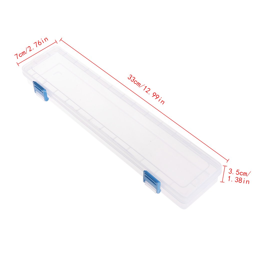 Brush Painting Pencils Storage Box Watercolor Pen Container Drawing Tools Bin